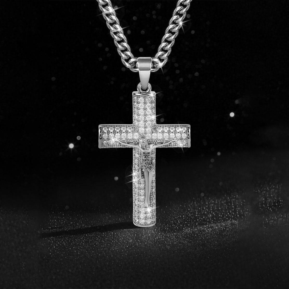 Vergoldete Kreuzkette für Herr – Cross Pendant Necklace Gold Bewertung und Preis
