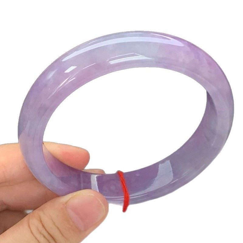 Violette, natürliche Jade-Armb – Bracelets Bewertung und Preis