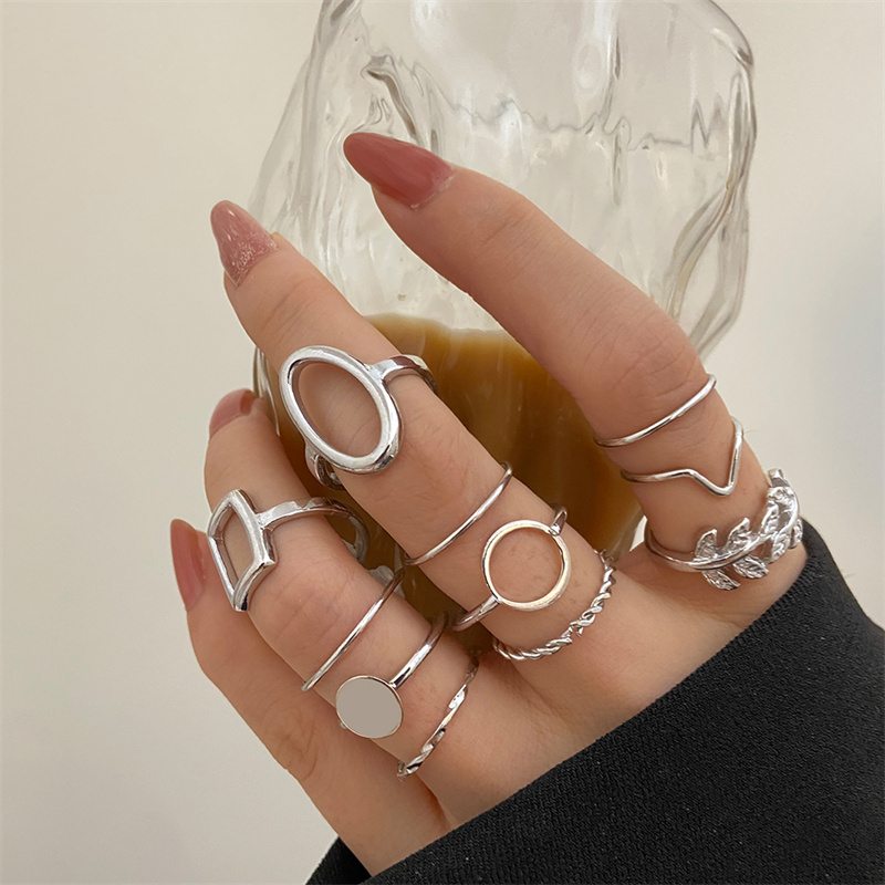 Metall Perle Punk Ring Set Spl – Vintage Punk Knuckle Rings Set Bewertung und Preis