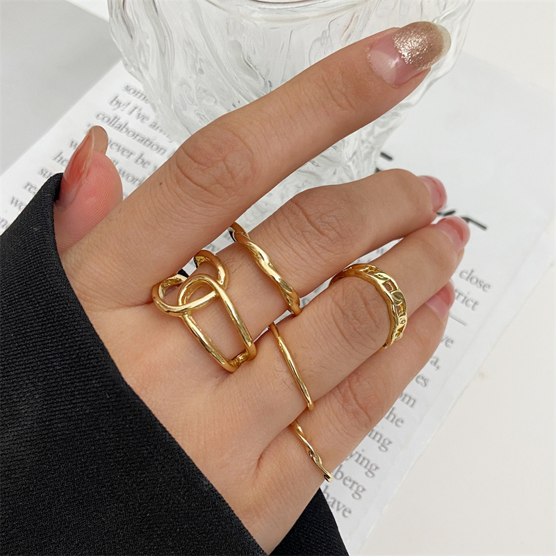 Metall Perle Punk Ring Set Spl – Vintage Punk Knuckle Rings Set Bewertung und Preis