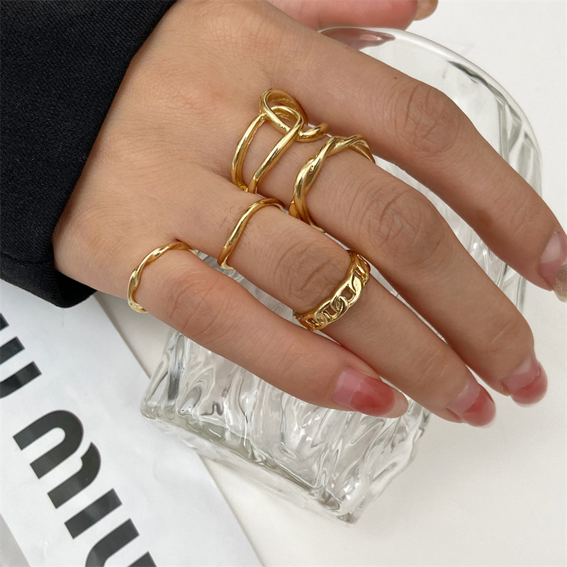 Metall Perle Punk Ring Set Spl – Vintage Punk Knuckle Rings Set Bewertung und Preis