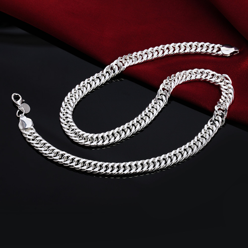 Neue 925 Sterling Silber 20/22 – Cuban Link Chain 12Mm Bewertung und Preis