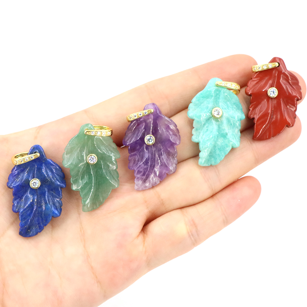 Natürlicher Stein-Kristallanhä – Crystal Pendant Necklace Natural Stone Bewertung und Preis