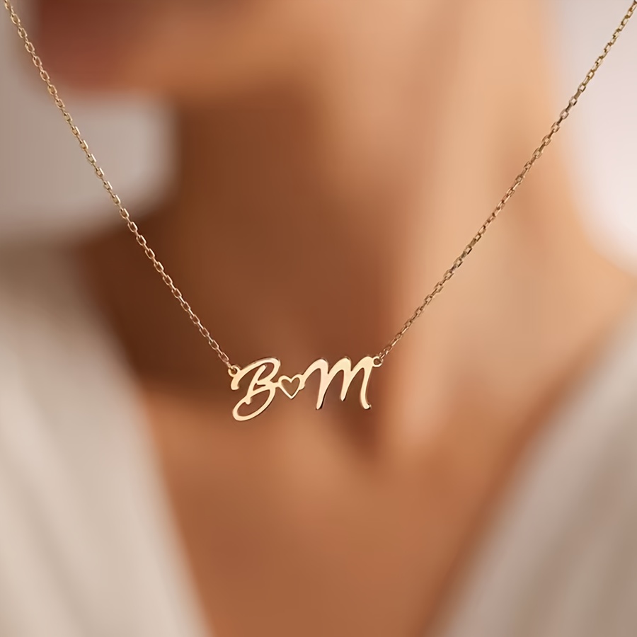 Benutzerdefinierte Namenskette – Custom Name Necklace Stainless Steel Bewertung und Preis