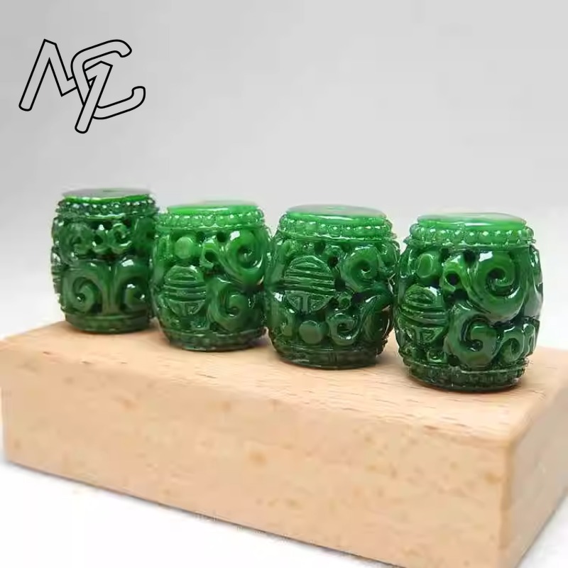5 Stück natürliche grüne Jade- – Bracelets Bewertung und Preis