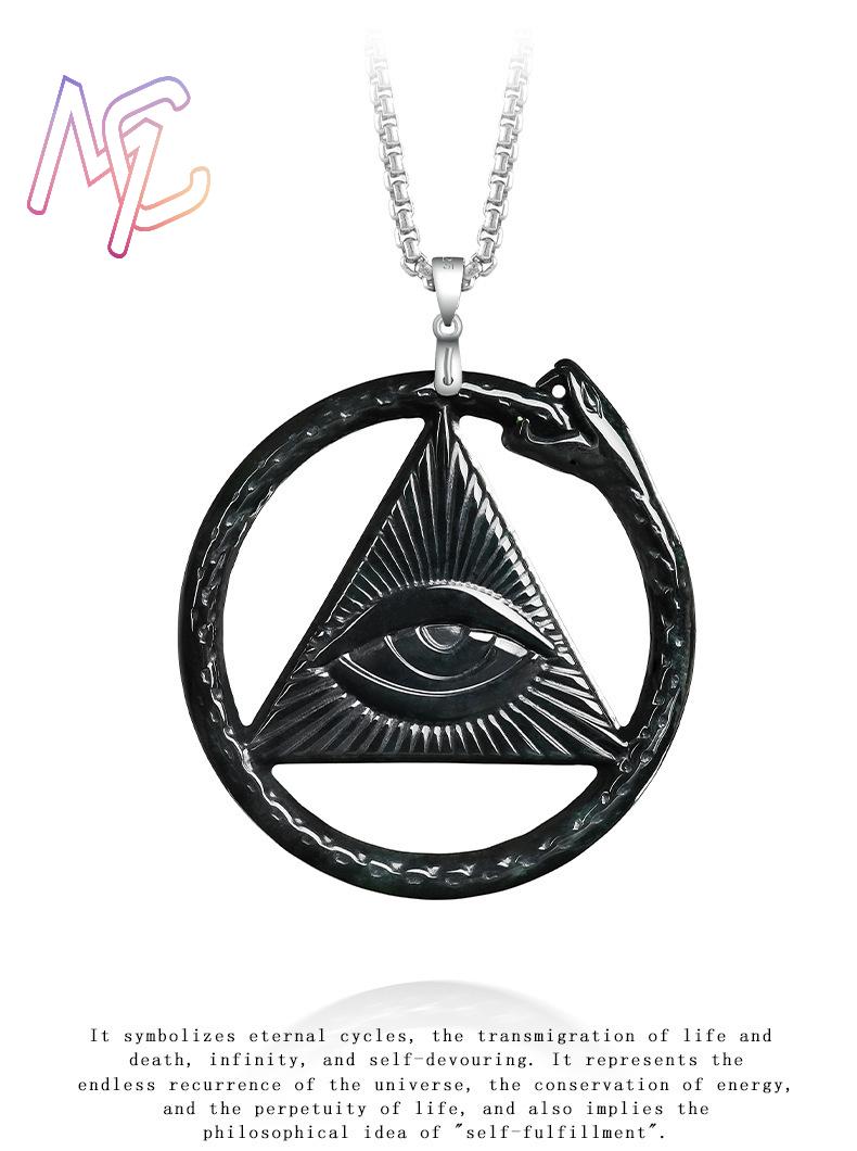 Myanmar Jadeit Schlangen-Anhän – Necklaces Bewertung und Preis