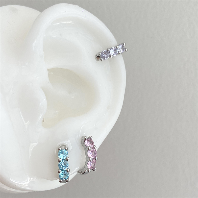 1PCS Shiny Blue Zirkon Edelsta – Body Jewelry Bewertung und Preis