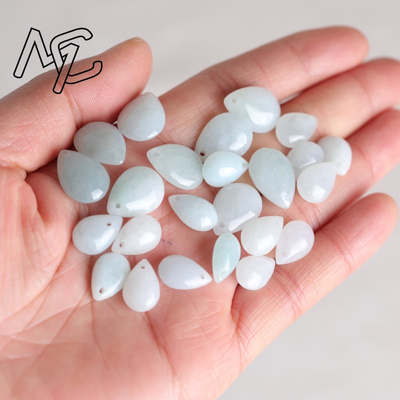 5 Stück natürliche Jade-Smarag – Earrings Bewertung und Preis
