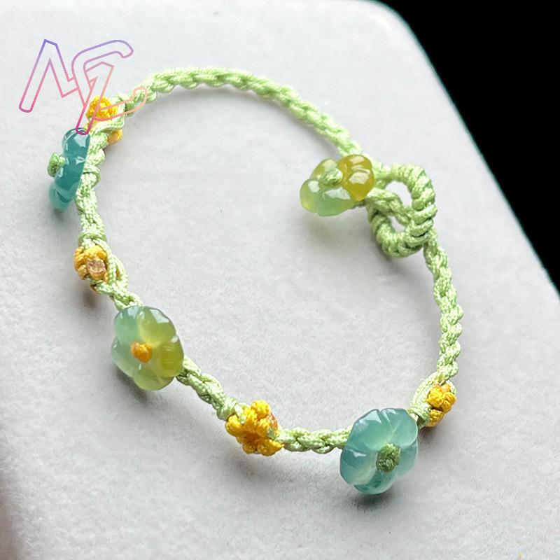 Myanmar Jadeit Blumenarmband E – Bracelets Bewertung und Preis