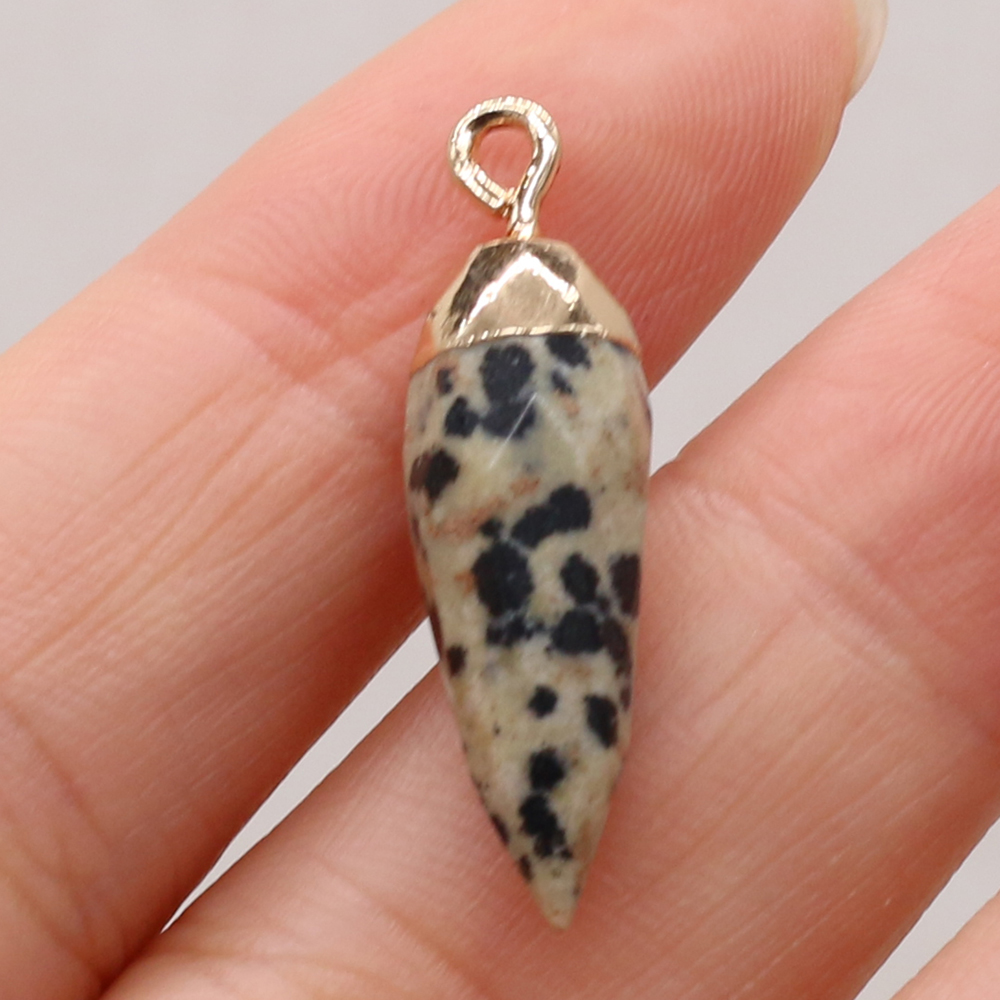 2 stücke Natürliche Damation J – Crystal Pendant Necklace Natural Stone Bewertung und Preis