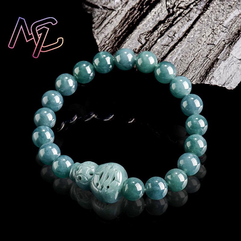 Myanmar Jadeit Kürbis Armband  – Bracelets Bewertung und Preis