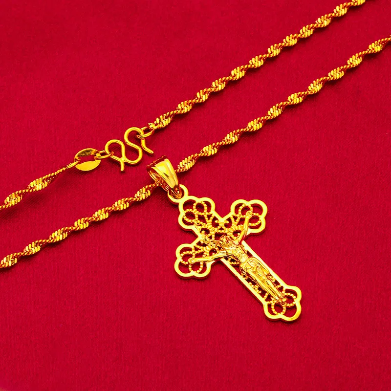 Briex Jewelry Ins Vintage Gold – Cross Pendant Necklace Gold Bewertung und Preis