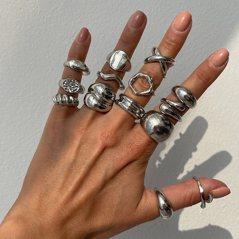 Mode Vintage Metall Ringe Für  – Vintage Punk Knuckle Rings Set Bewertung und Preis