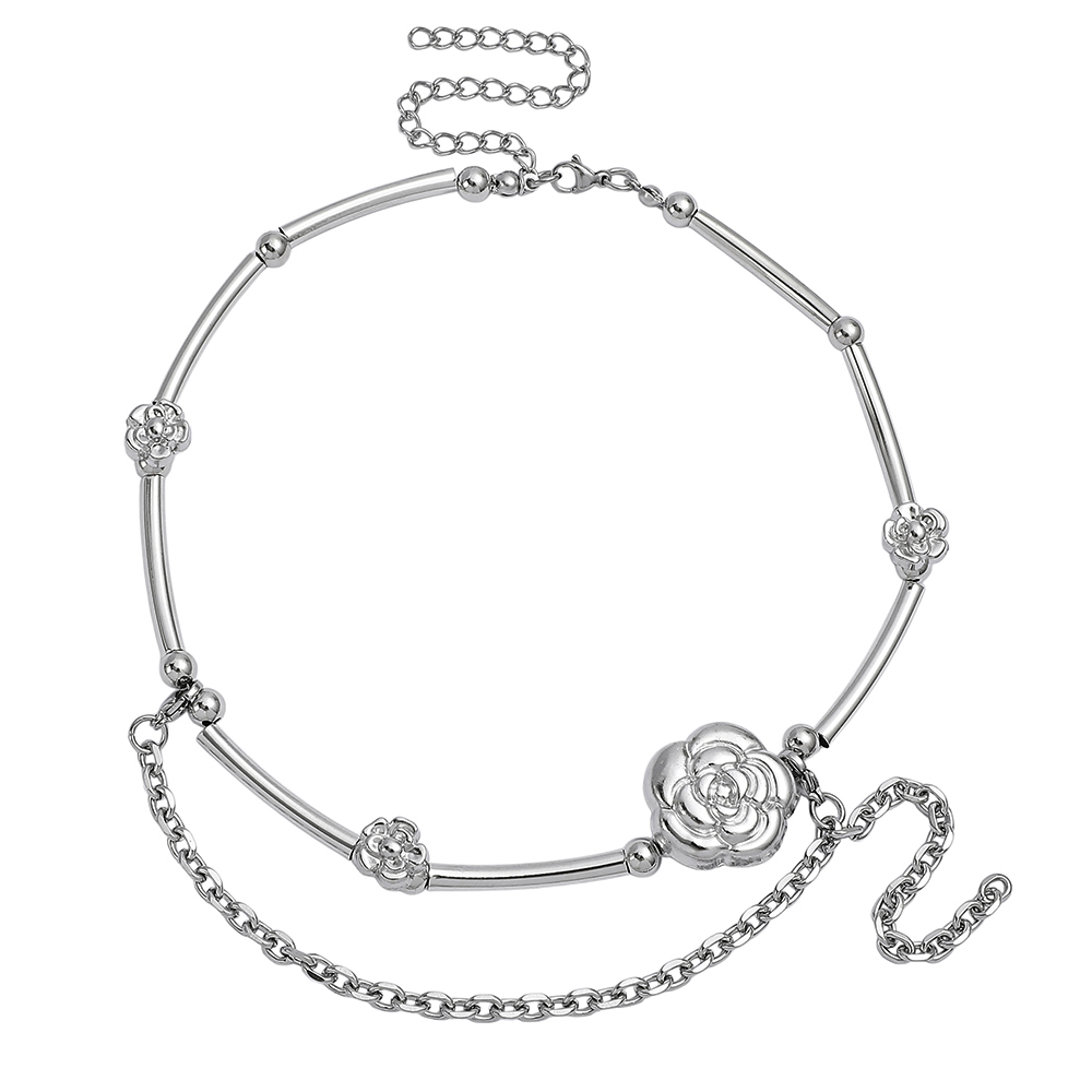 Y2K-Ästhetik-Kamelien-Choker,  – Layered Pendant Necklace Aesthetic Bewertung und Preis