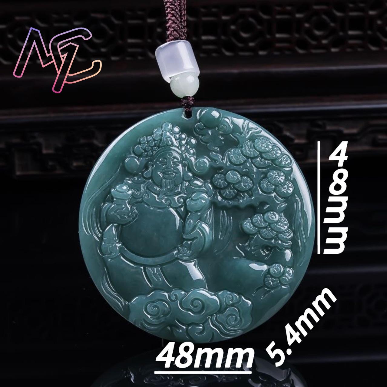 Burmesischer Jadeit Gott des R – Necklaces Bewertung und Preis