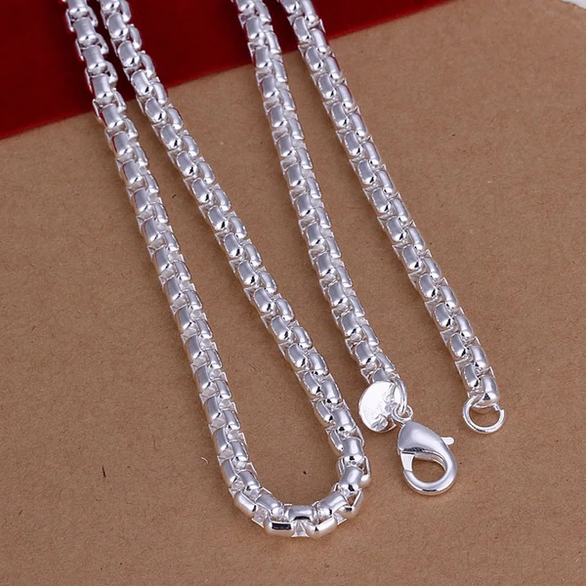 45–60 cm Halskette aus 925er-S – 925 Sterling Silver Chain Necklace Men Bewertung und Preis
