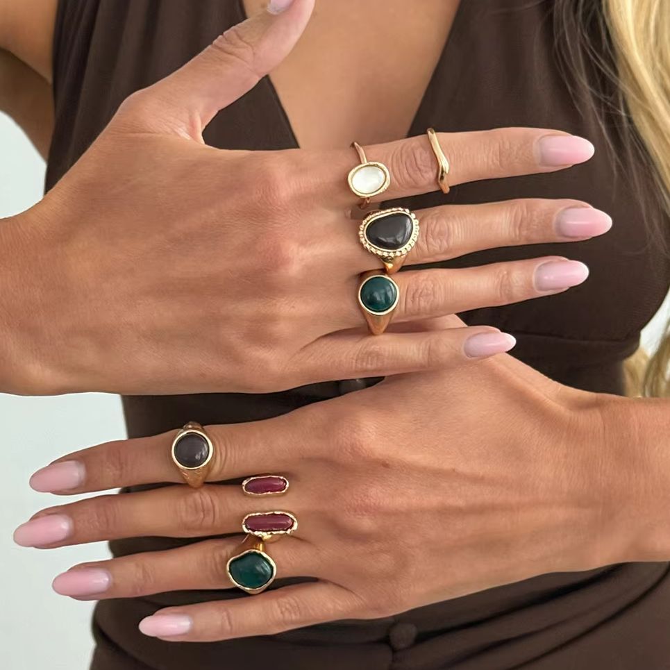 IngeSight.Z 7-teiliges Set Pun – Vintage Punk Knuckle Rings Set Bewertung und Preis
