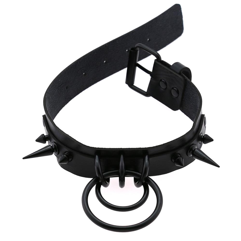 Schwarzen Stachel Halsband Got – Goth Punk Spike Choker Bewertung und Preis