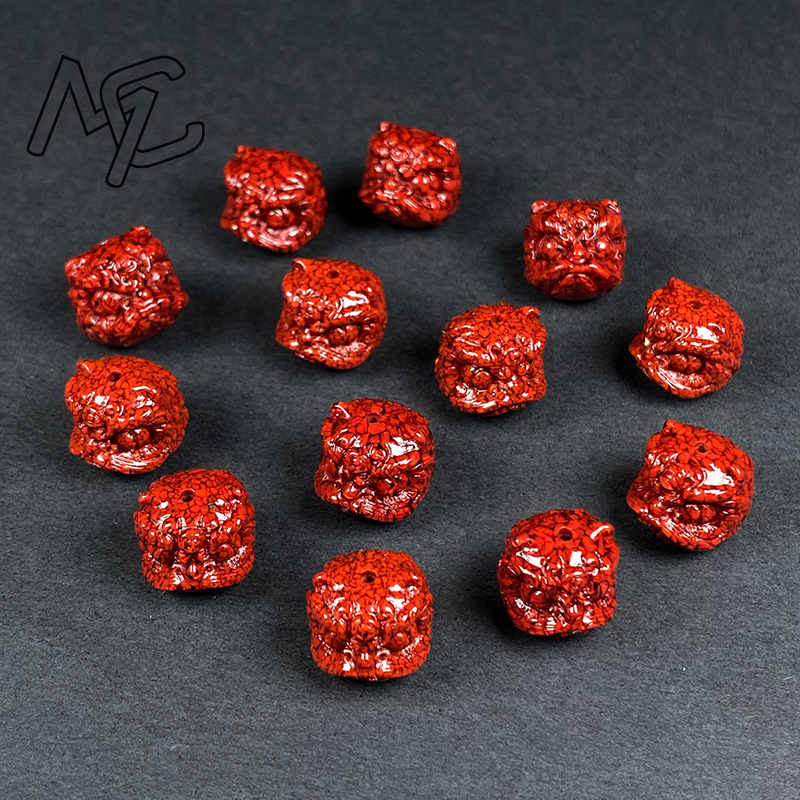 10 Stück natürliche Zinnober-K – Earrings Bewertung und Preis