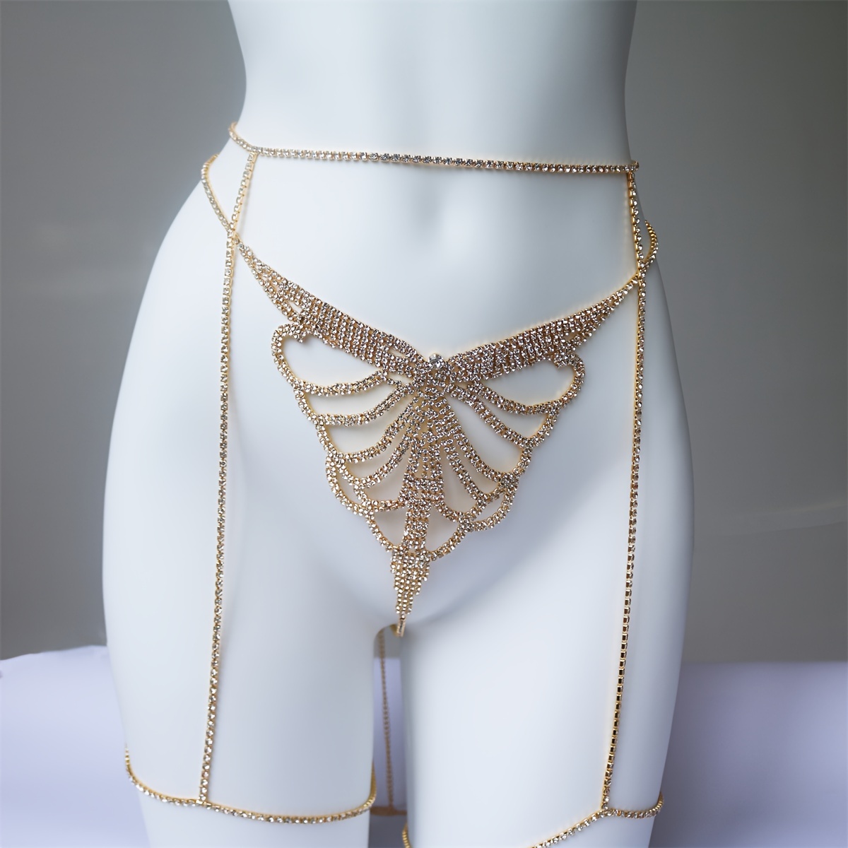 Mehr schicht iger Strass funke – Body Jewelry Bewertung und Preis