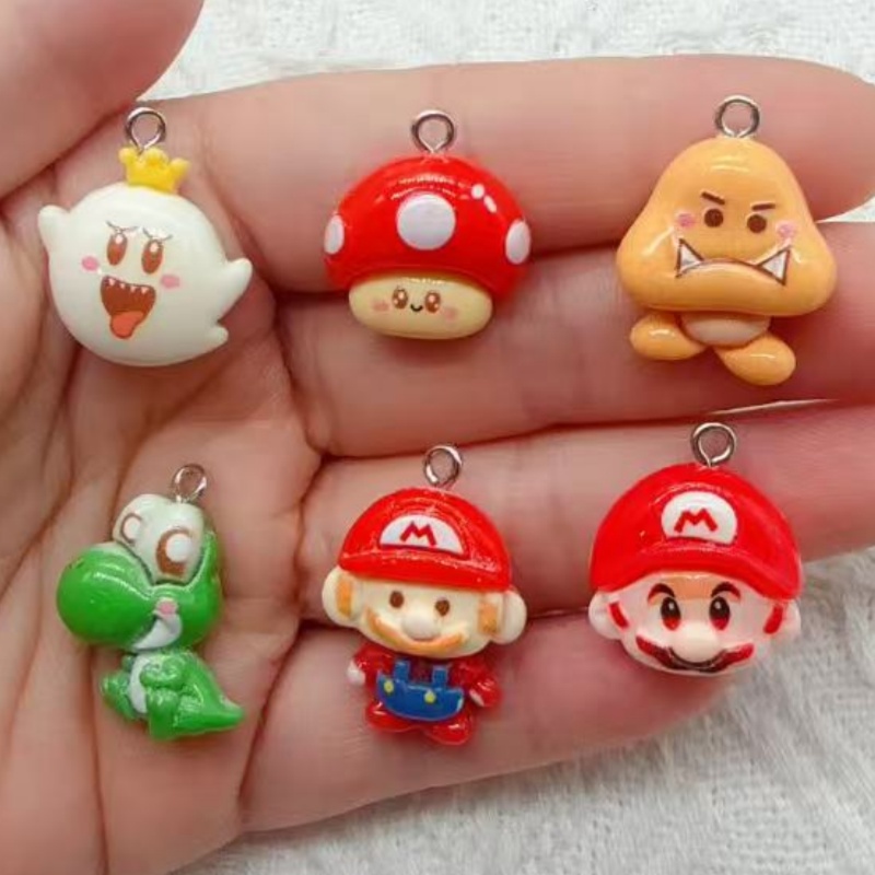 10 Stück Cartoon-Anhänger aus  – Earrings Bewertung und Preis