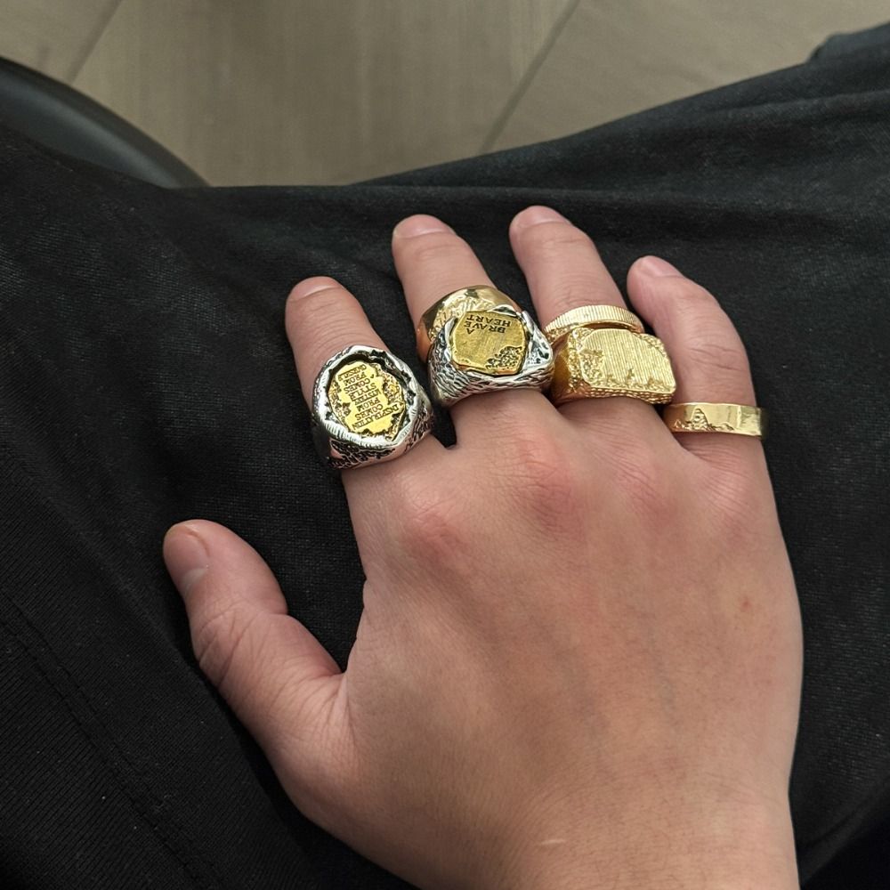 Fingerring-Sets, 6 Stück/Set,  – Vintage Punk Knuckle Rings Set Bewertung und Preis